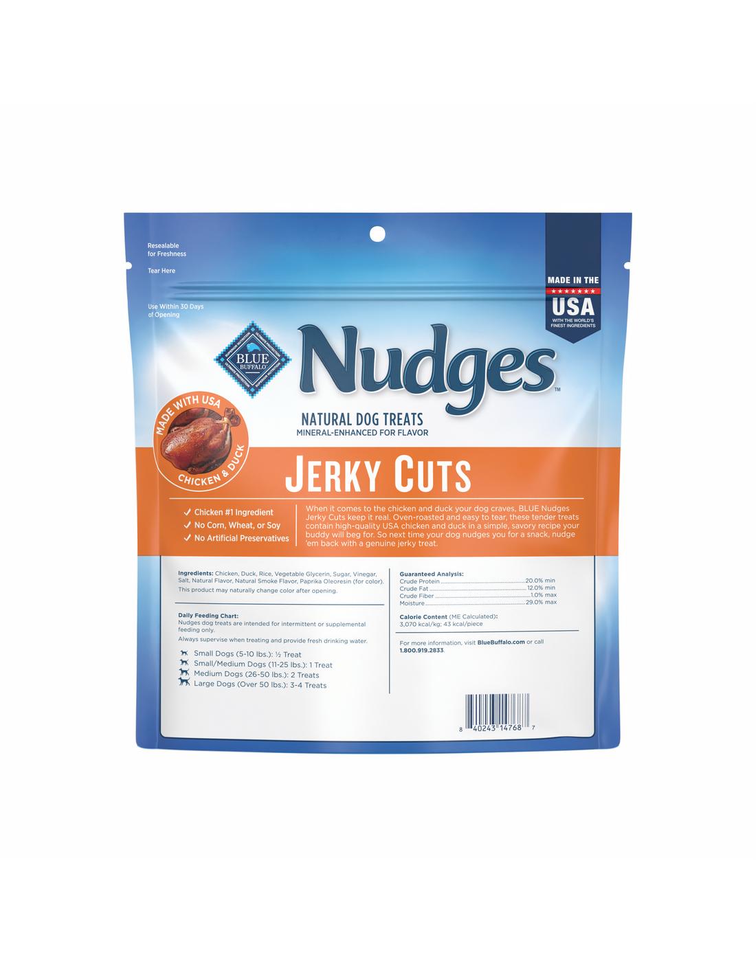 Blue Buffalo Nudges Jerky Cuts Dog Treats - Chicken & Duck; image 2 of 2