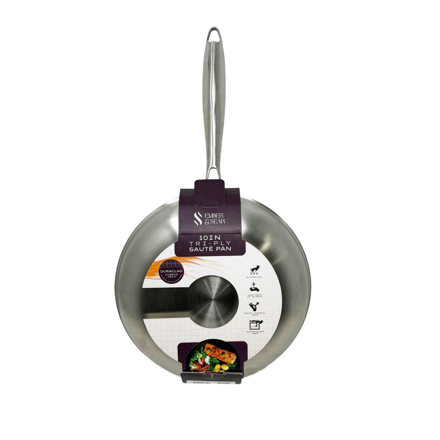 Ember & Sear Tri-Ply Stainless Steel Fry Pan; image 2 of 2
