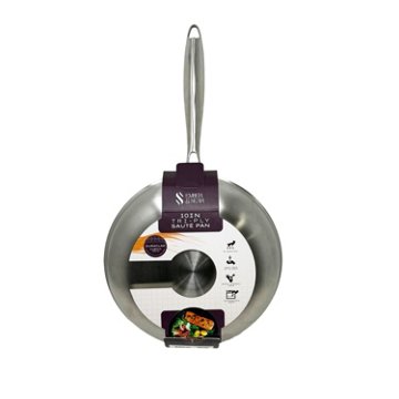 Ember & Sear Tri-Ply Stainless Steel Fry Pan, 10''