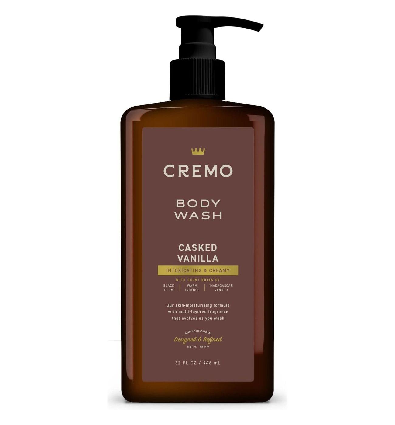 Cremo Men's Body Wash - Casked Vanilla; image 1 of 2