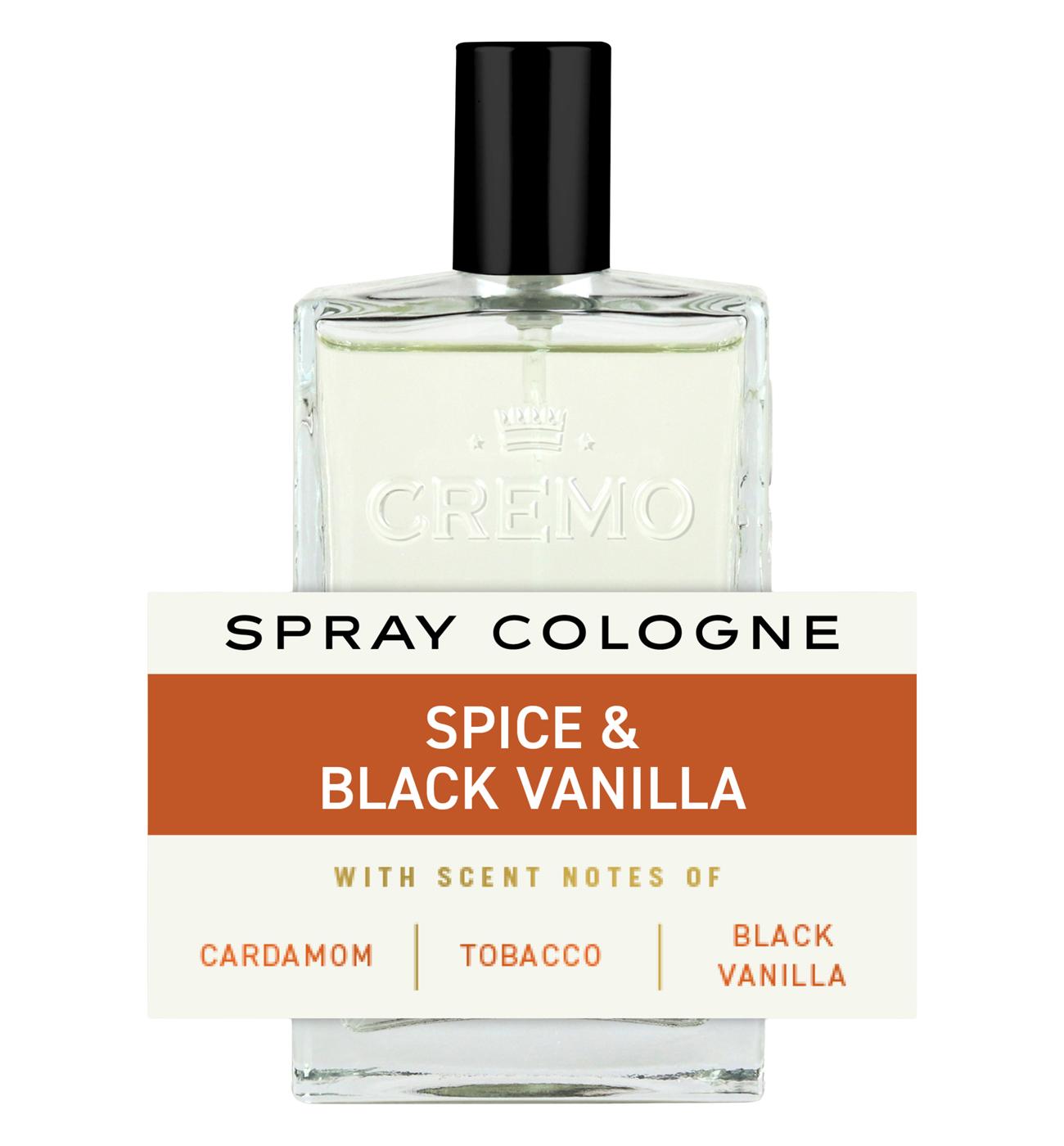 Cremo Men's Spray Cologne - Spice & Black Vanilla; image 3 of 9
