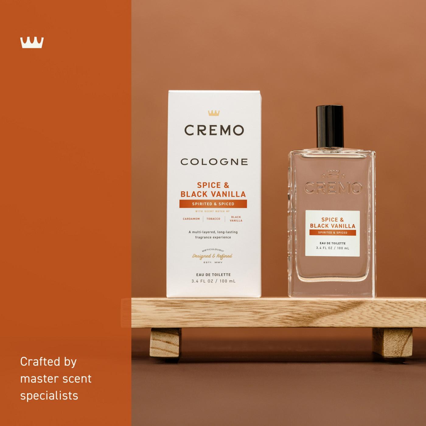 Cremo Men's Spray Cologne - Spice & Black Vanilla; image 6 of 9