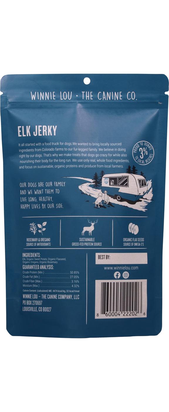 Winnie Lou Elk Jerky Dog Treat; image 2 of 2
