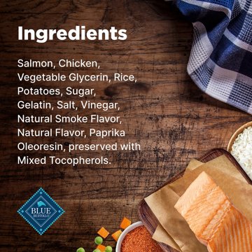 Blue Buffalo Nudges Grillers Dog Treats - Salmon