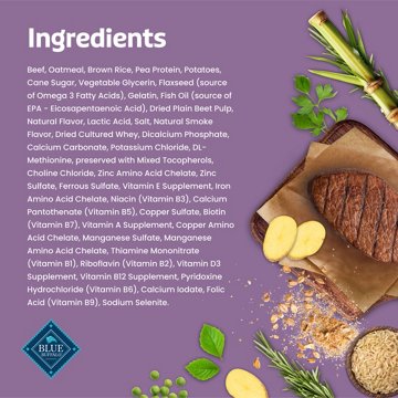 Blue Buffalo Bits + Mobility & Immune Support Dog Treats - Beef