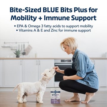 Blue Buffalo Bits + Mobility & Immune Support Dog Treats - Beef