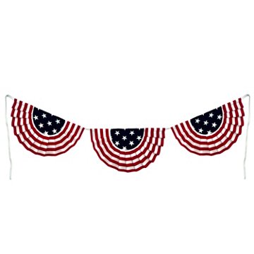 Destination Holiday Bunting Flag Patriotic Banner, 96''