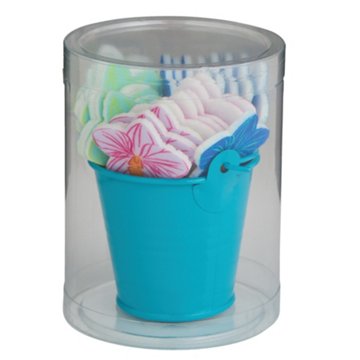 Destination Holiday Floral Charcuterie Picks in Storage Tin Pail, 25 pc