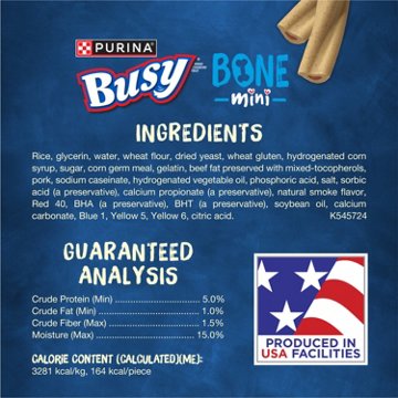 Busy Purina Bone Mini Dog Treats, 35 oz