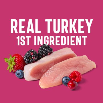 Heritage Ranch by H-E-B Berry Super Food Blend Dog Treats - Jerky Turkey & Cranberry, 5 oz