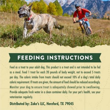 Zuke's Adventure Sticks Dog Treats - Beef & Bison