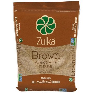 Zulka Brown Pure Cane Sugar, 2 lbs