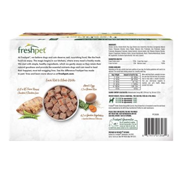 Freshpet Fridge Fresh Slice & Serve Adult Dog Food - Tender Chicken