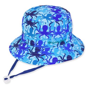 Sun N Sand Youth Octopus Reversible Bucket Hat