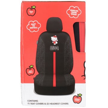 Hello Kitty Seat Cover, 2 pk