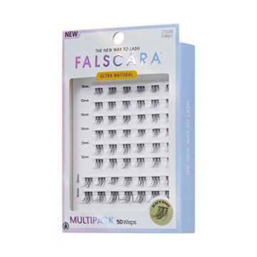 KISS Falscara Ultra Natural Wisps Multipack - Black, 50 ct