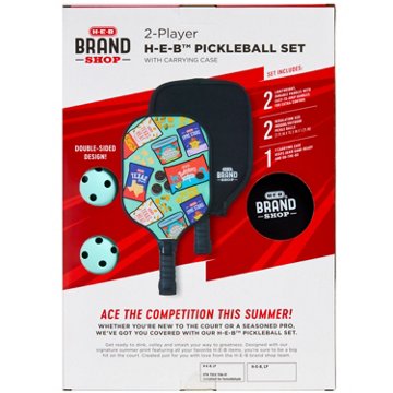 H-E-B Brand Shop 2-Player Pickleball Set