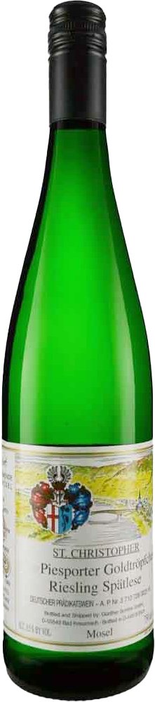 St. Christopher Goldtröpfchen Riesling Spätlese, 750 mL | Central ...
