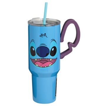 Disney Stitch Ear Stainless Steel Tumbler with Straw, 40 oz