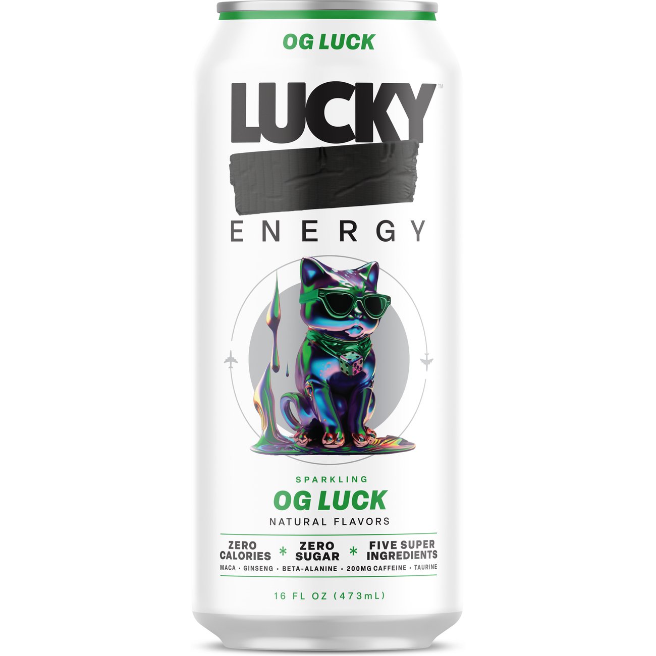 Lucky Energy OG Luck Zero Sugar Energy Drink - Shop Diet & fitness