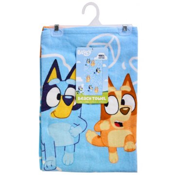 Jay Franco Bluey Summer Beach Towel, 28" x 58"