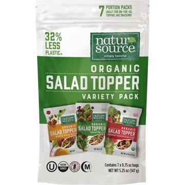 Natursource Organic Salad Topper Variety Pack, 5.25 oz