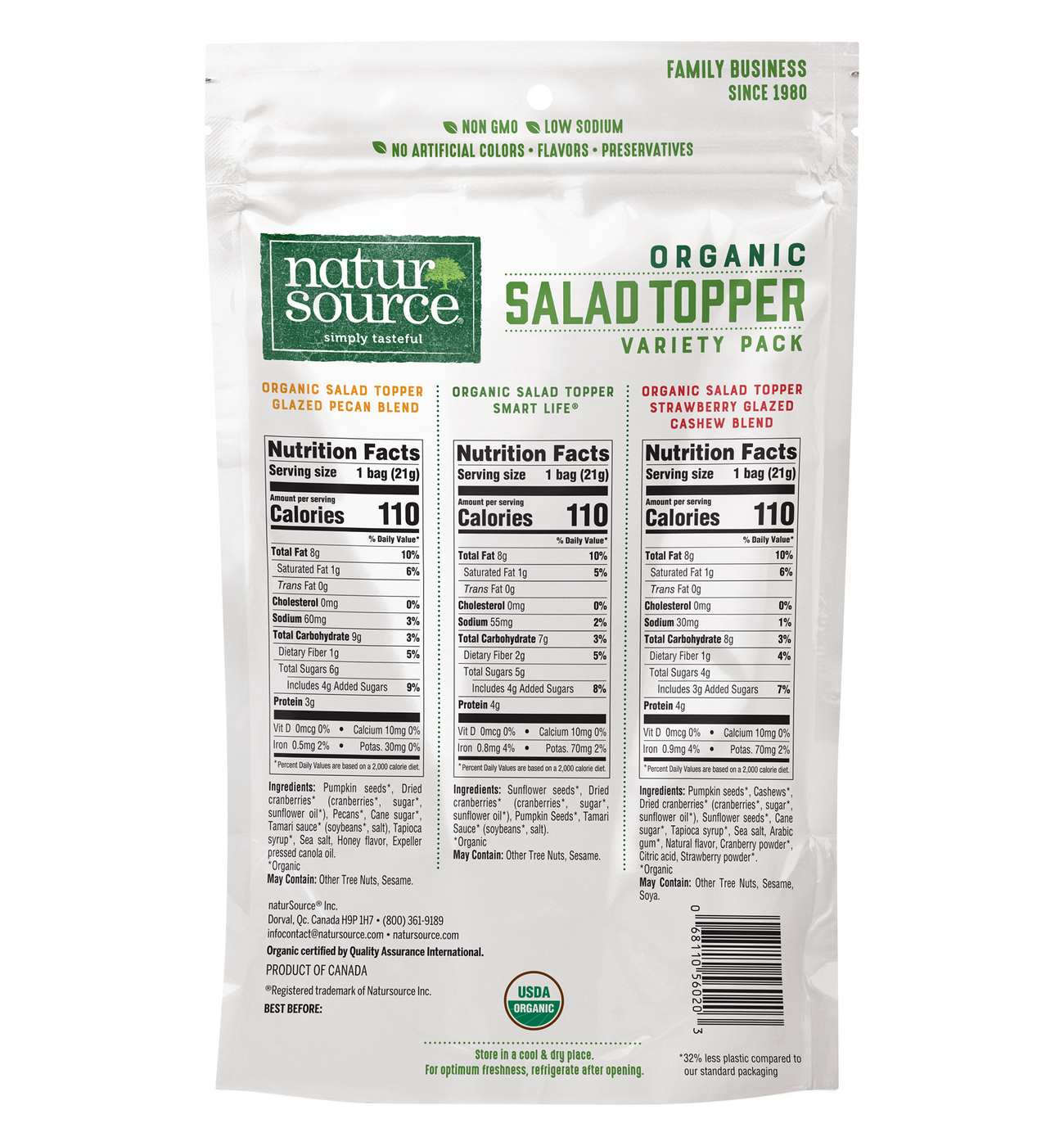 Natursource Organic Salad Topper Variety Pack; image 2 of 2