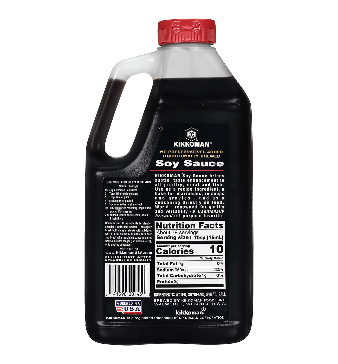 Kikkoman Soy Sauce; image 2 of 3