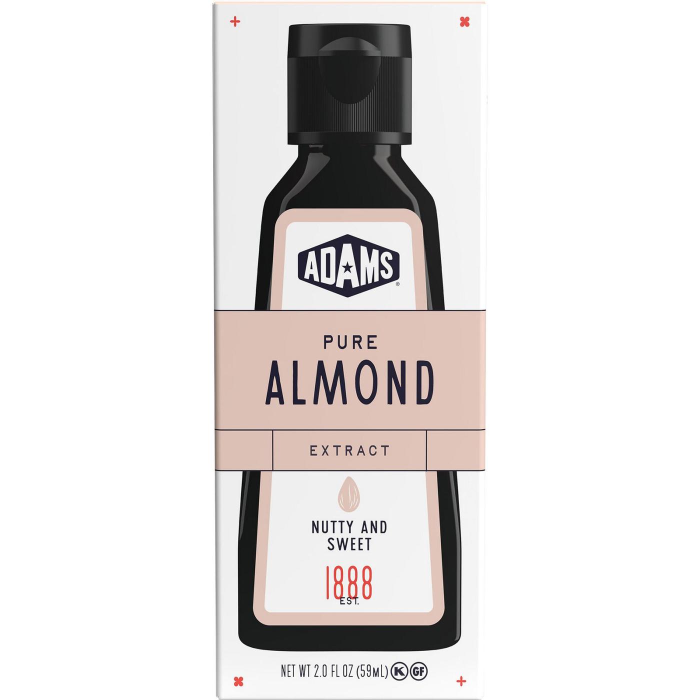 Adams Pure Almond Extract; image 1 of 2