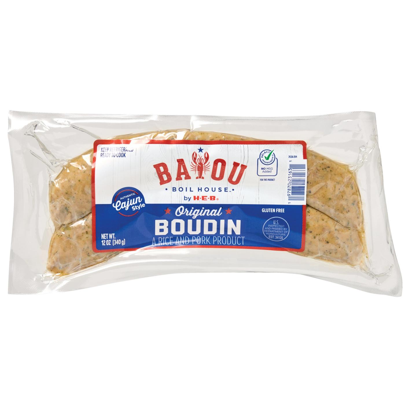 Bayou Boil House by H-E-B Original Boudin; image 1 of 2