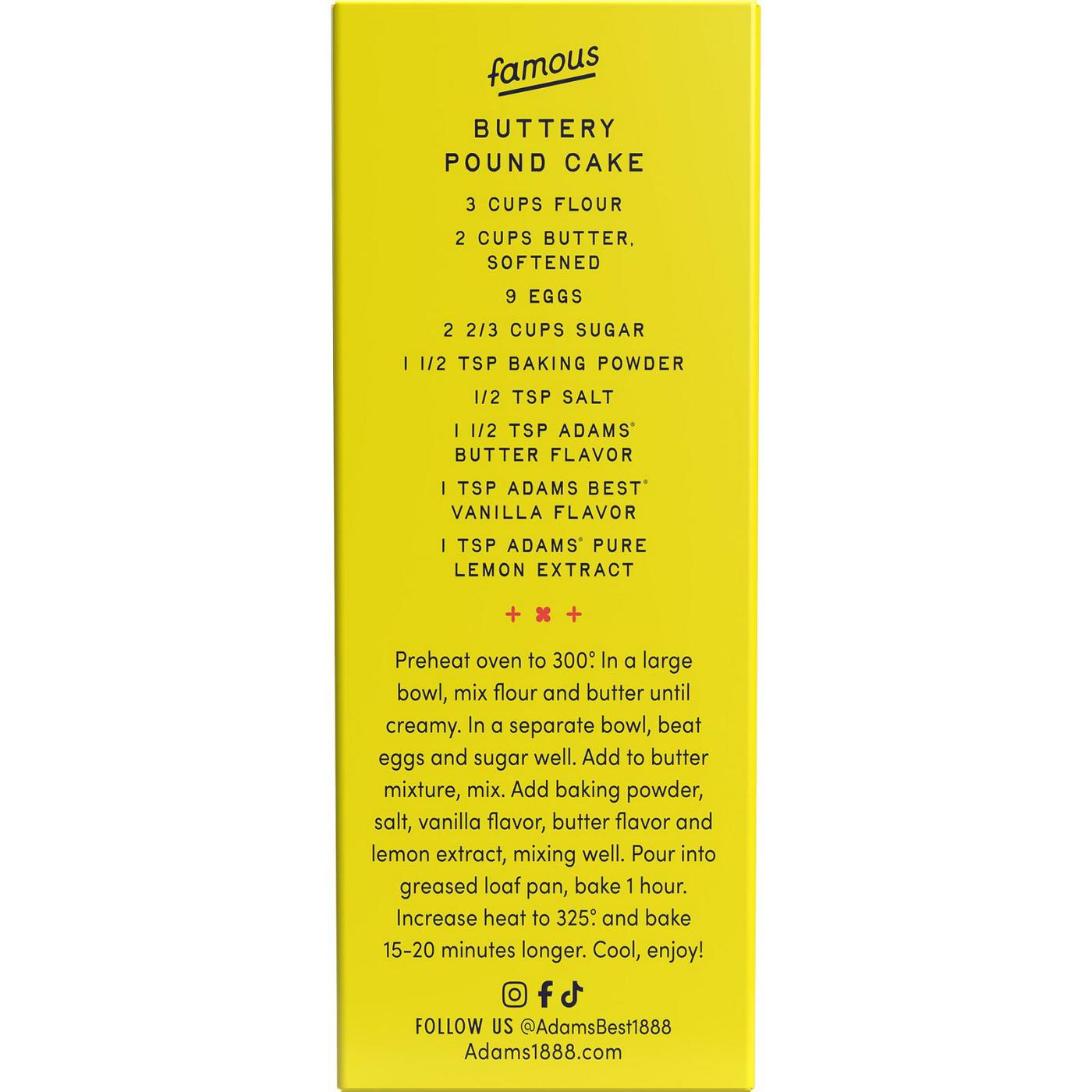 Adams Rich Butter Flavor Extract; image 3 of 3