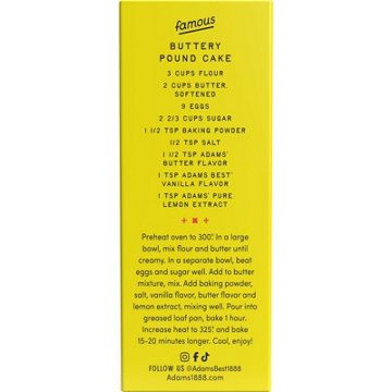 Adams Rich Butter Flavor Extract, 2 oz