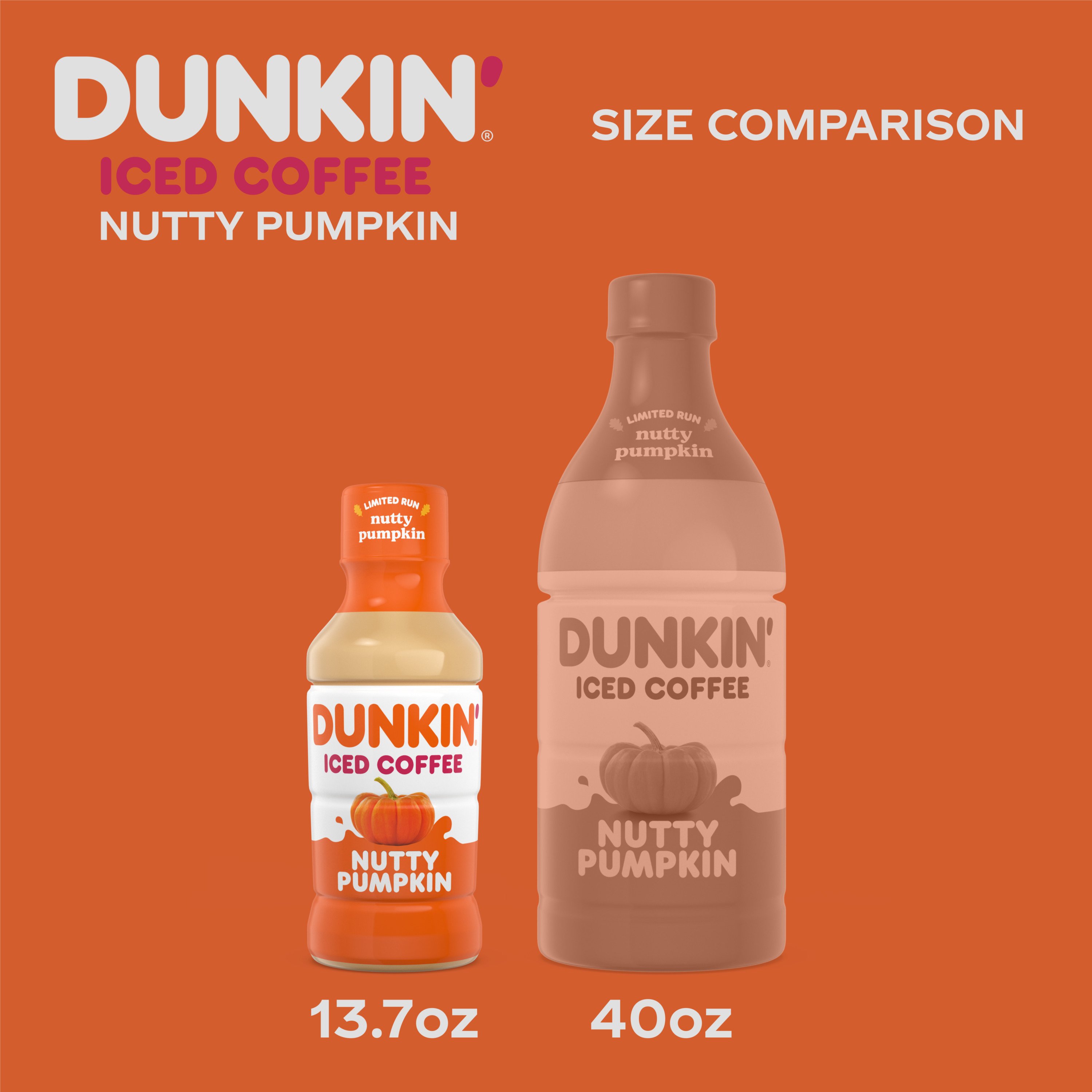Dunkin' Nutty Pumpkin Iced Coffee