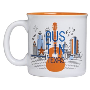 Texas Bright 22 oz Austin Texas Coffee Mug