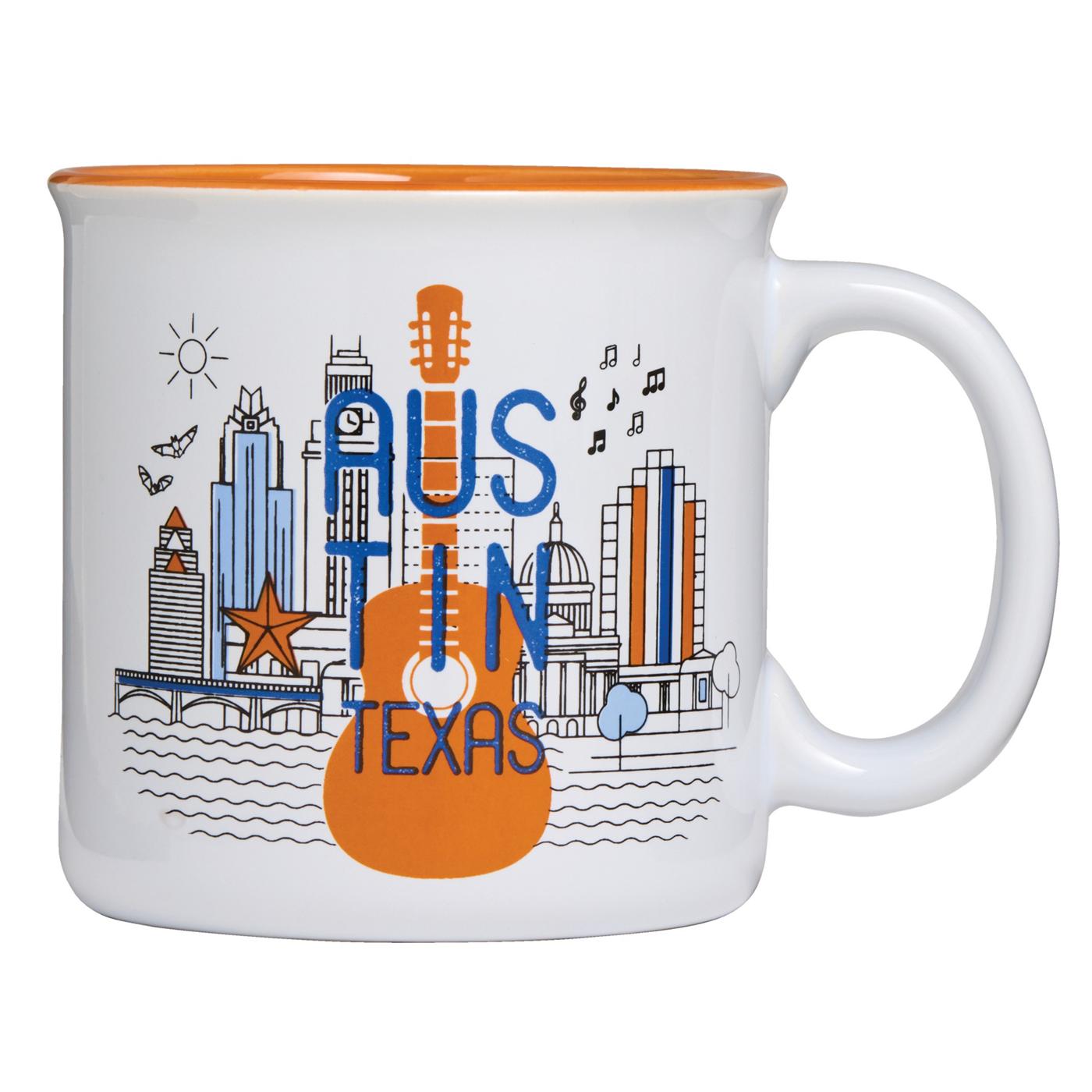 Texas Bright 22 oz Austin Texas Coffee Mug; image 3 of 3