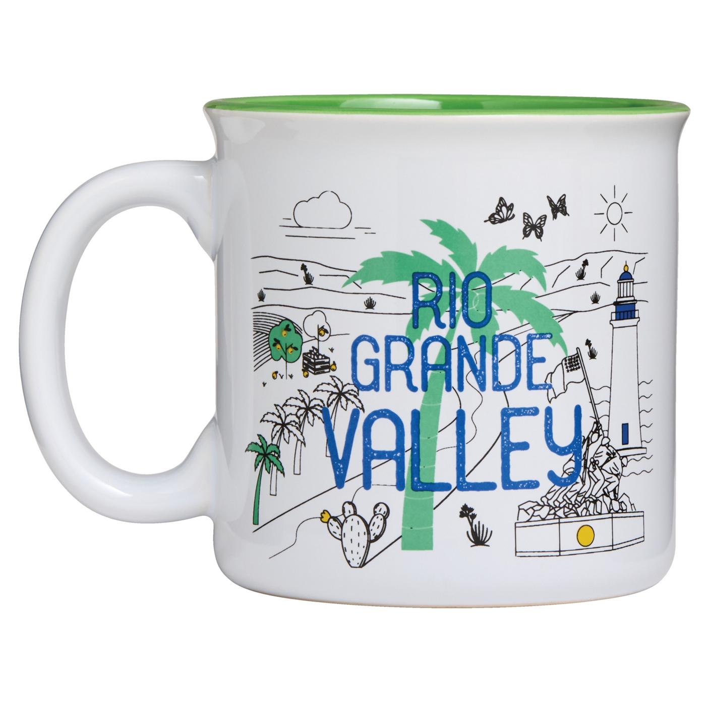 Texas Bright 22 oz Rio Grande Valley Coffee Mug; image 2 of 3