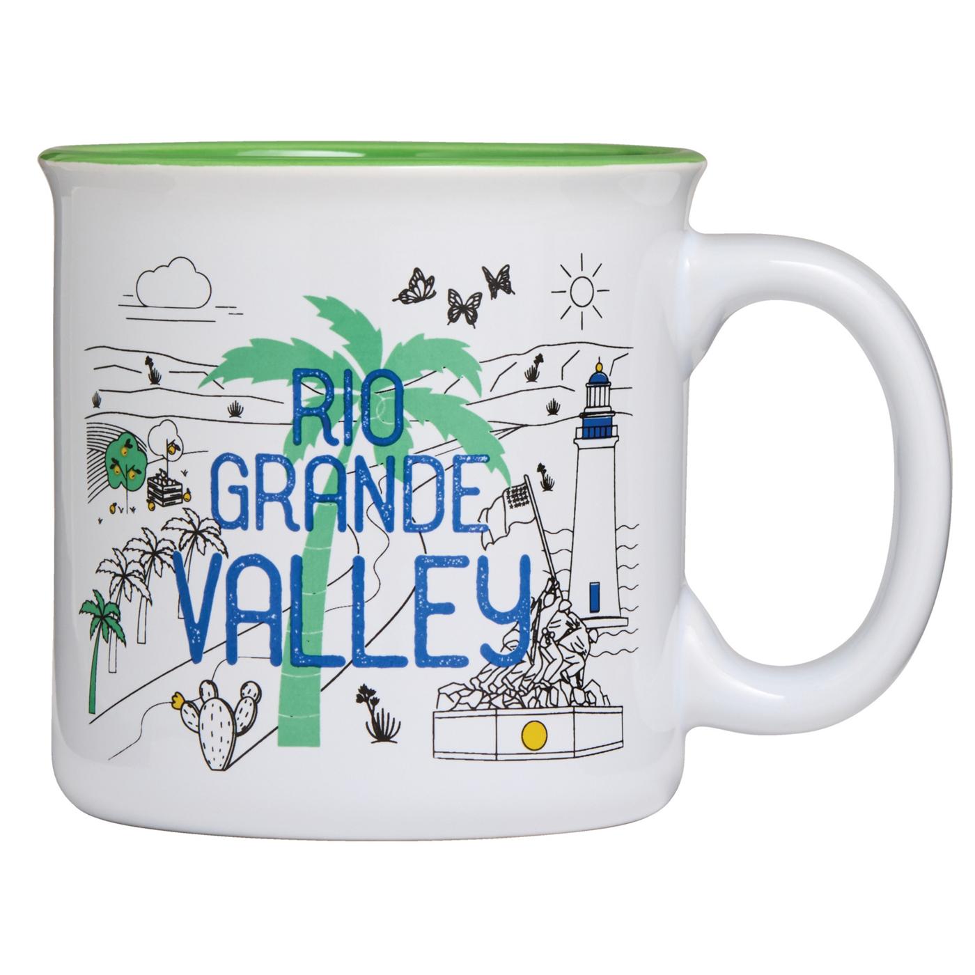 Texas Bright 22 oz Rio Grande Valley Coffee Mug; image 3 of 3
