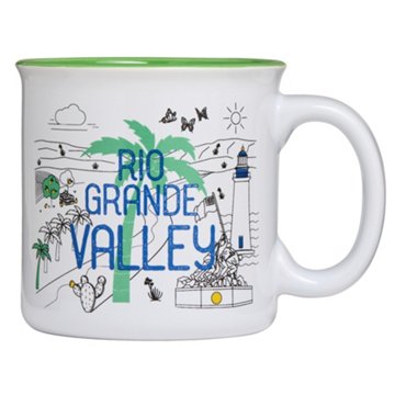 Texas Bright 22 oz Rio Grande Valley Coffee Mug
