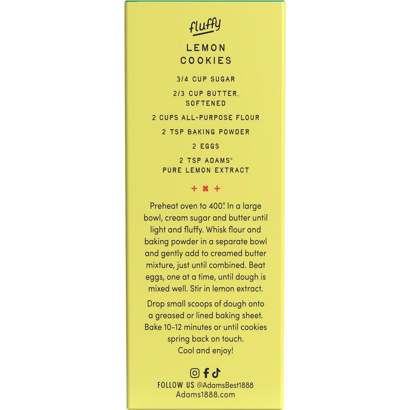 Adams Pure Lemon Extract; image 2 of 3