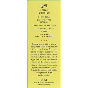 Adams Pure Lemon Extract, 2 oz