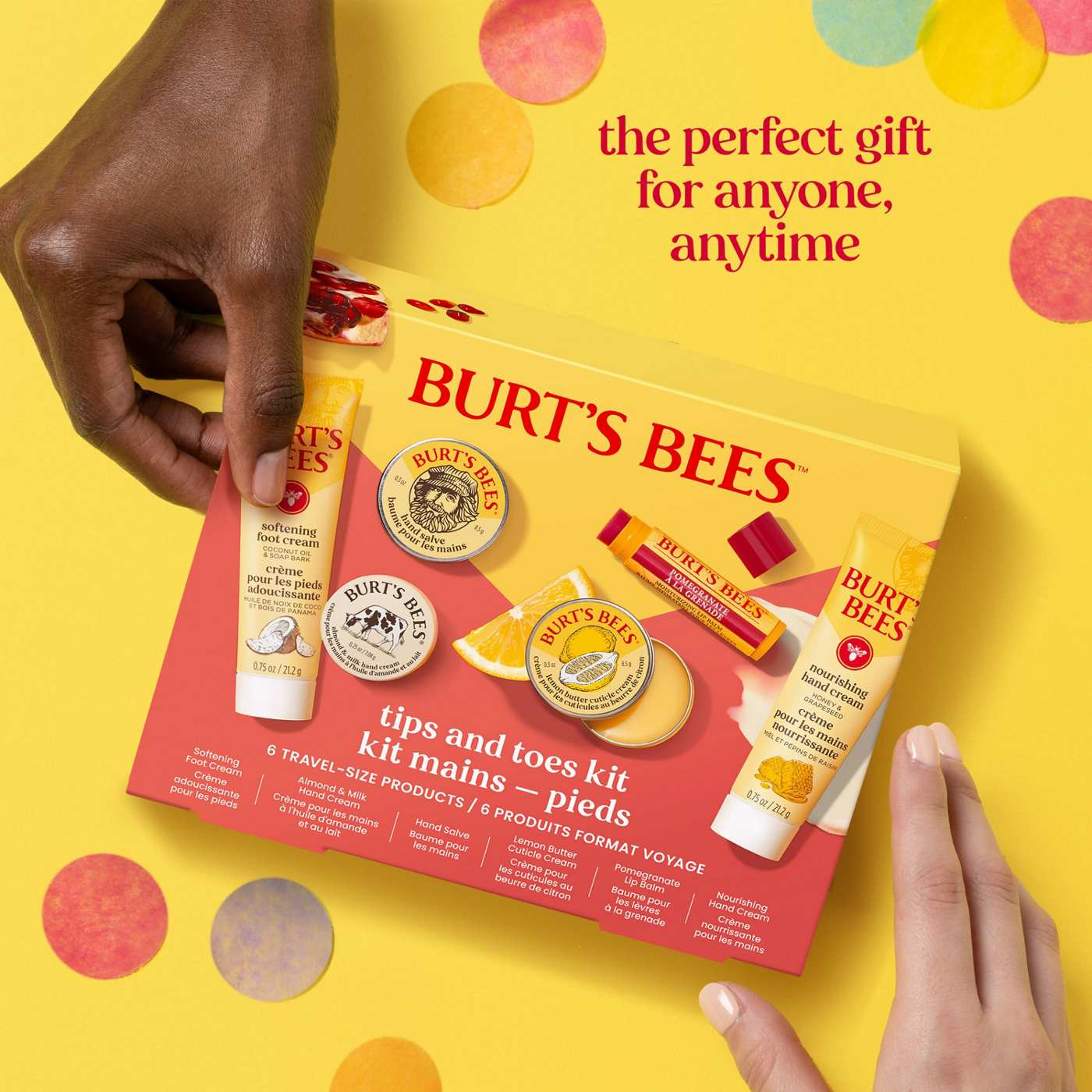 Burt's Bees Tips and Toes Gift Set; image 3 of 17