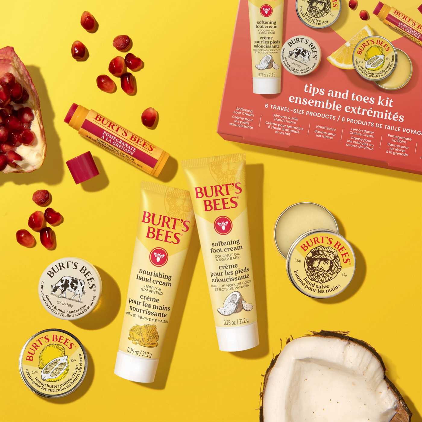Burt's Bees Tips and Toes Gift Set; image 7 of 17