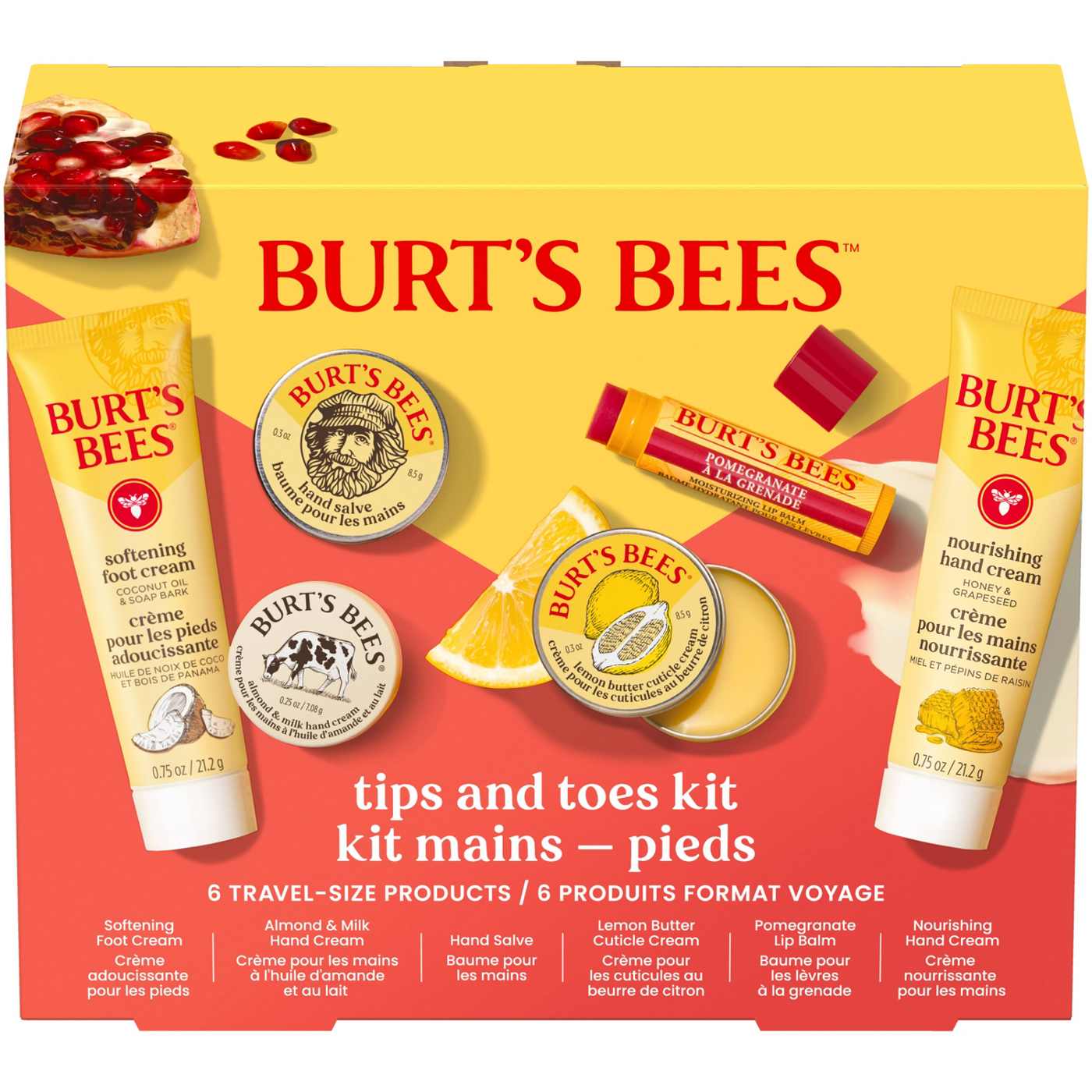 Burt's Bees Tips and Toes Gift Set; image 8 of 17