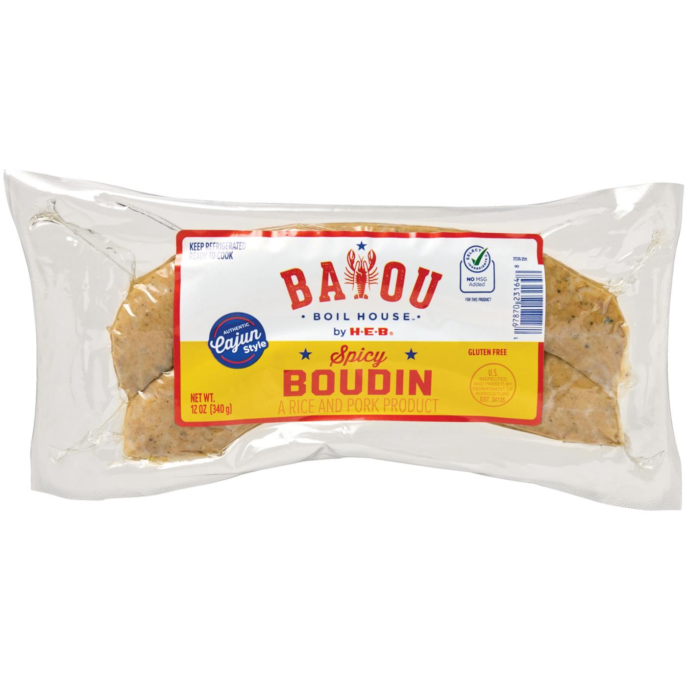 Bayou Boil House by H-E-B Spicy Boudin; image 1 of 2
