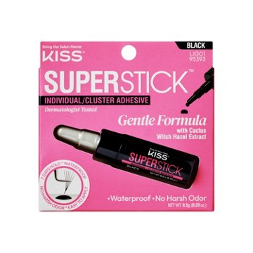 KISS Superstick Waterproof Lash Adhesive - Black