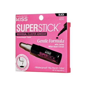 KISS Superstick Waterproof Lash Adhesive - Black