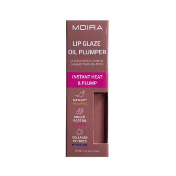 Moira Lip Glaze Oil Plumper Instant Heat & Plump - Amused