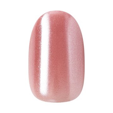 KISS imPRESS Color FX No Glue Press-On Manicure Nails - Boundless (Pink Oval Short Nails), 30 ct