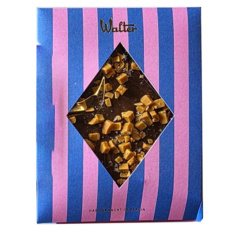 Walter Confiserie Salted Caramel Chocolate Bar, 2.6 oz | Central Market ...