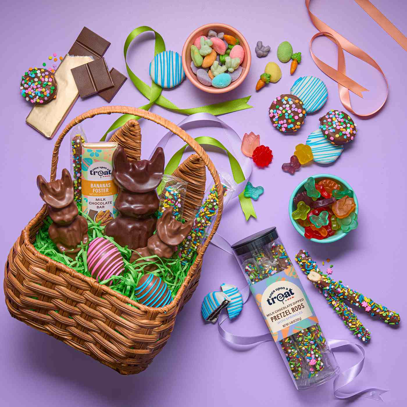 Once Upon a Treat by H-E-B Lil' Buckaroo Bunny Solid Milk Chocolate Easter Candy; image 3 of 8